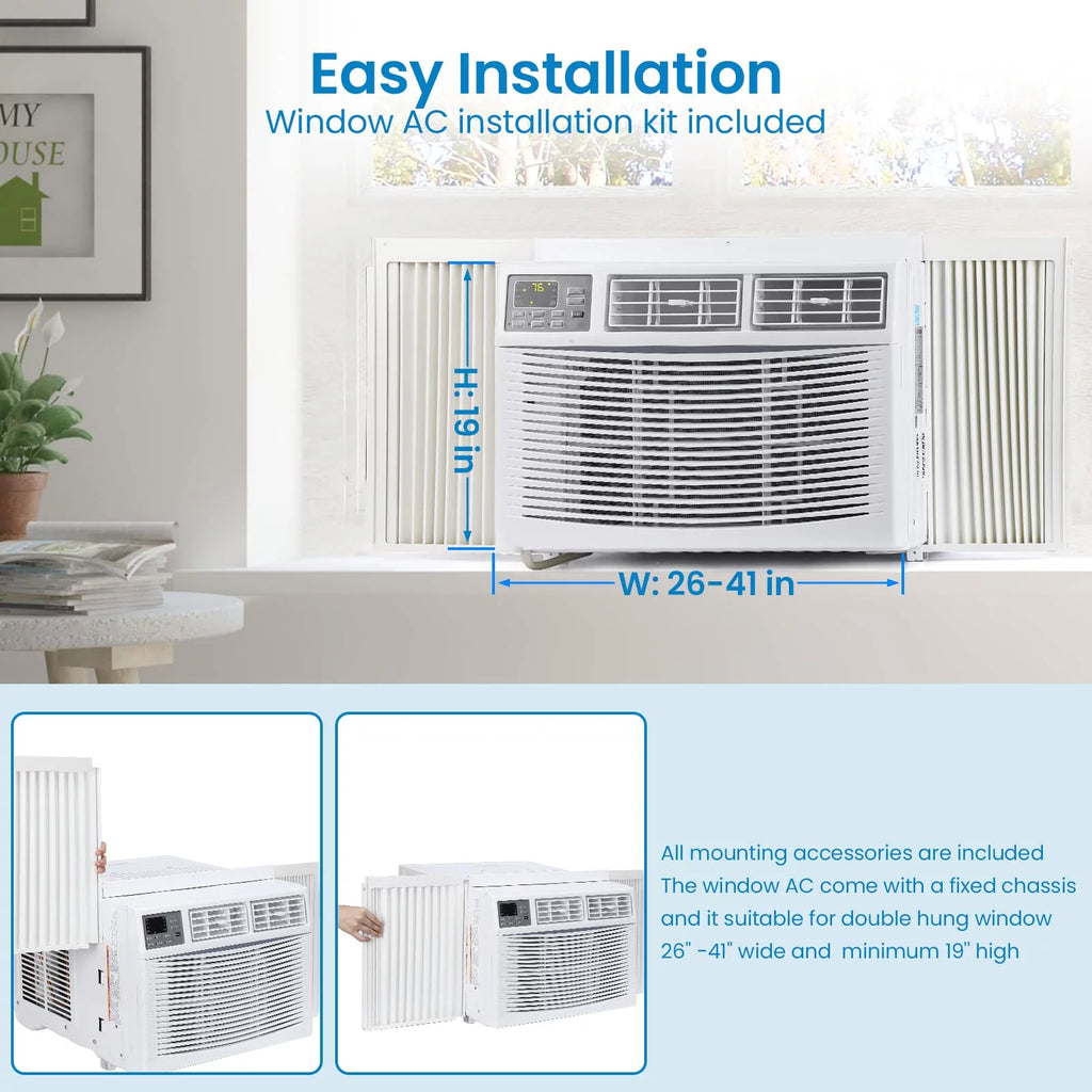 10000 BTU Smart Window Air Conditioner P172