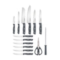 15-piece Triple Rivet Knife Block Set D1517