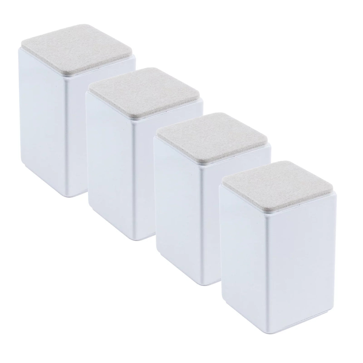 Self-Adhesive Furniture Riser 4Pcs White M462
