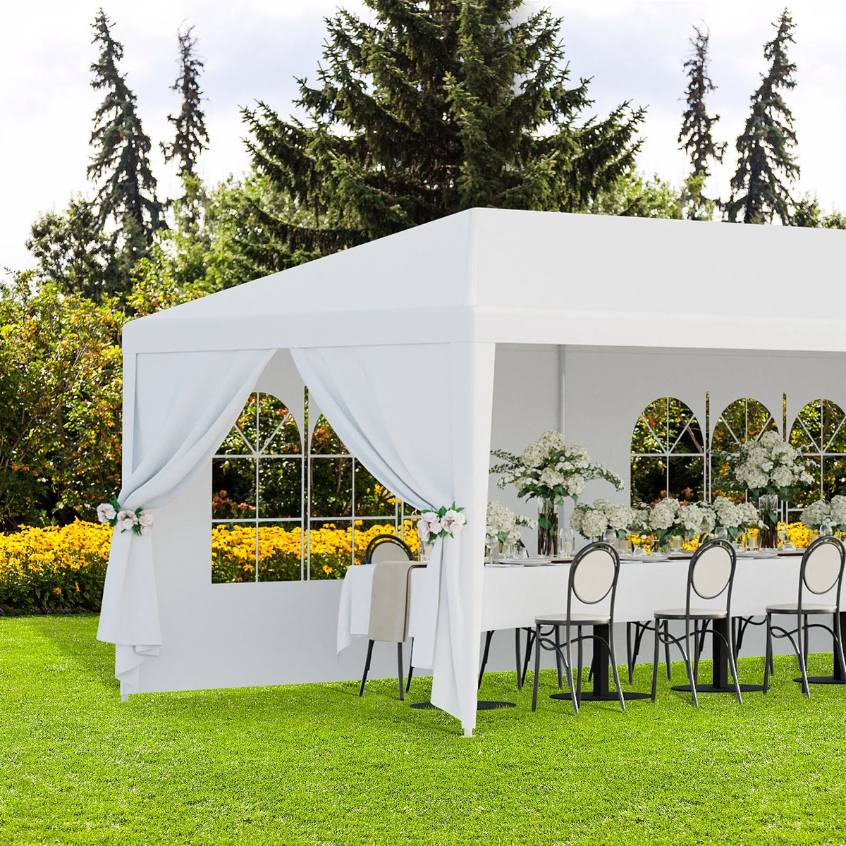 10'x30' White Outdoor Canopy Tent A9017