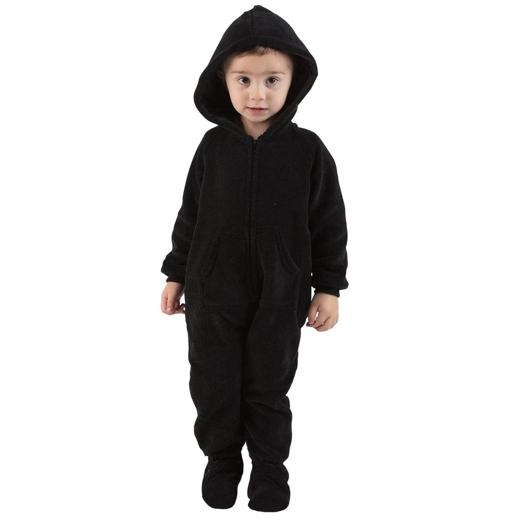 Footed Pajamas Hoodie One Pieces F24299