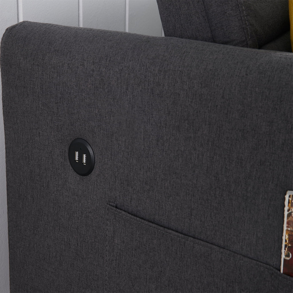 Convertible Sofa Bed with Pull Out Sofa Bed T980