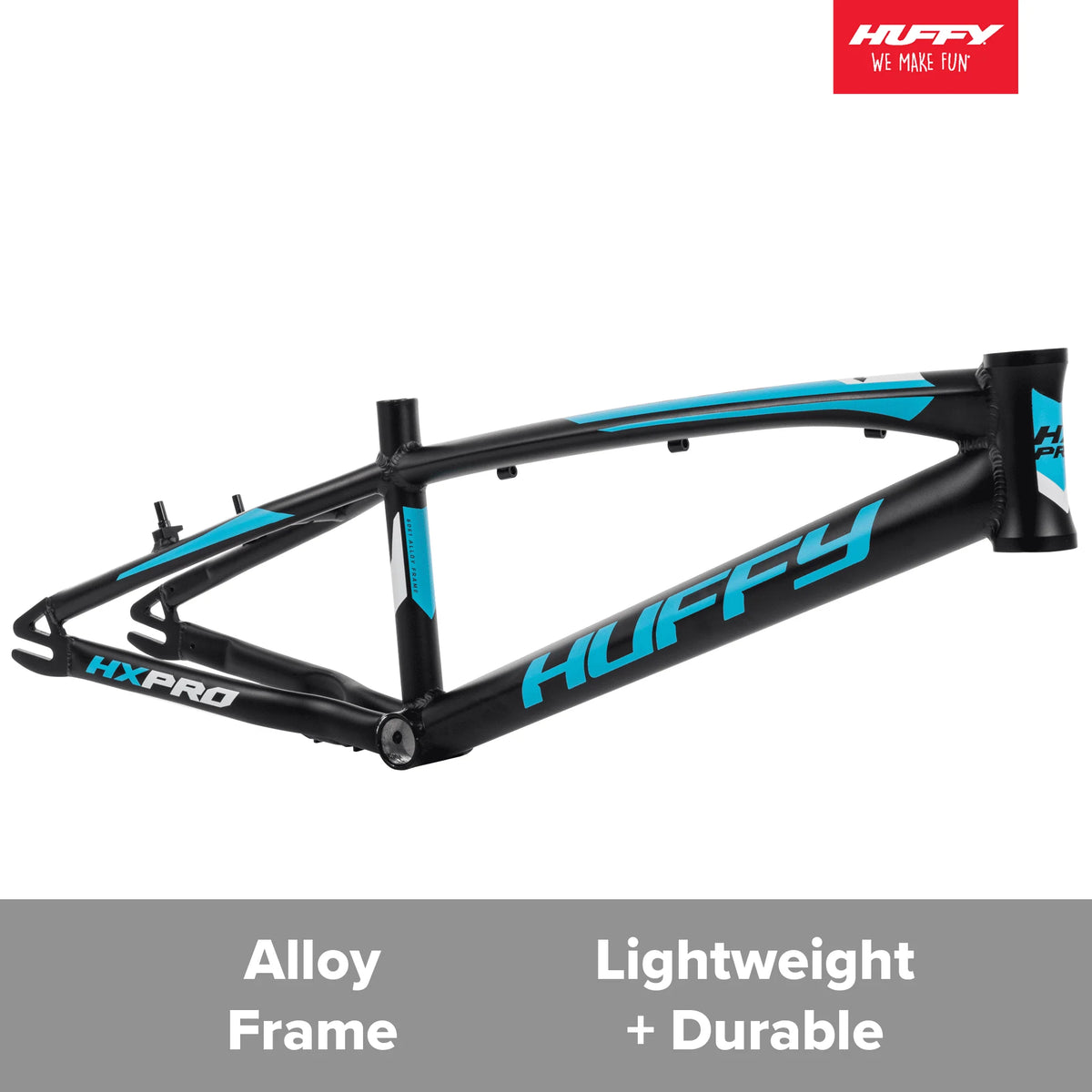 20-inch BMX Bike Black with Teal Aluminum Frame N528