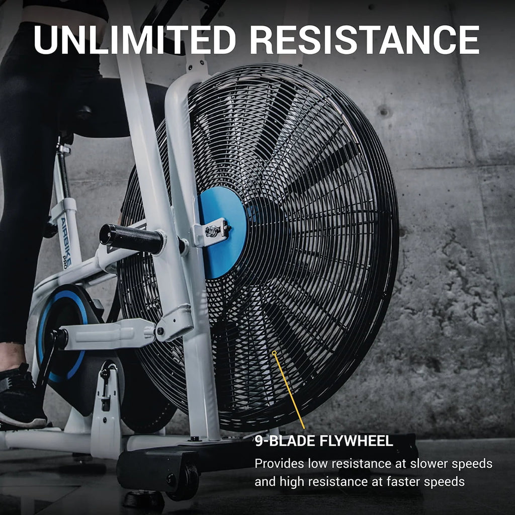 Air Resistance Fan Upright Bike with LCD Display U2660