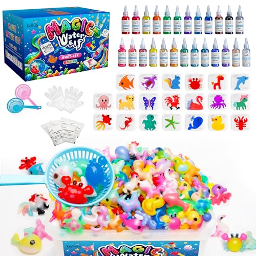 Magic Water Elf Toy Kit, 25 Gels & 20 Molds J976