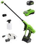 24V 600-PSI Cordless Power Cleaner with 4.0 Ah Battery and Charger T90710
