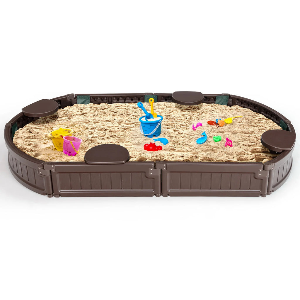 Wooden Sandbox with Cover J10865
