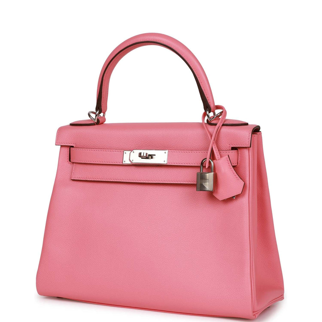 Rose D'Ete Verso Evercolor Palladium Hardware Handbag M7211