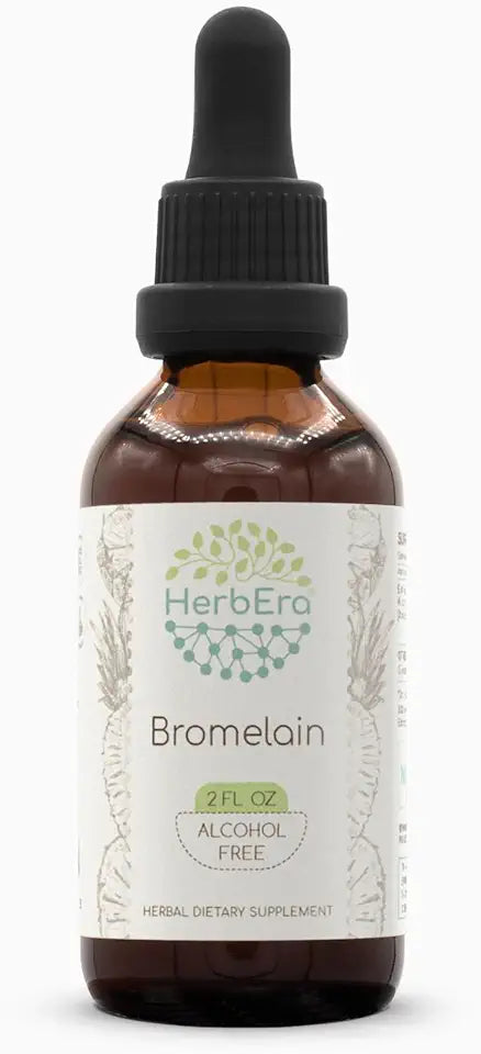 Bromelain Alcohol-Free Herbal Extract Tincture 2 fl oz Q437402