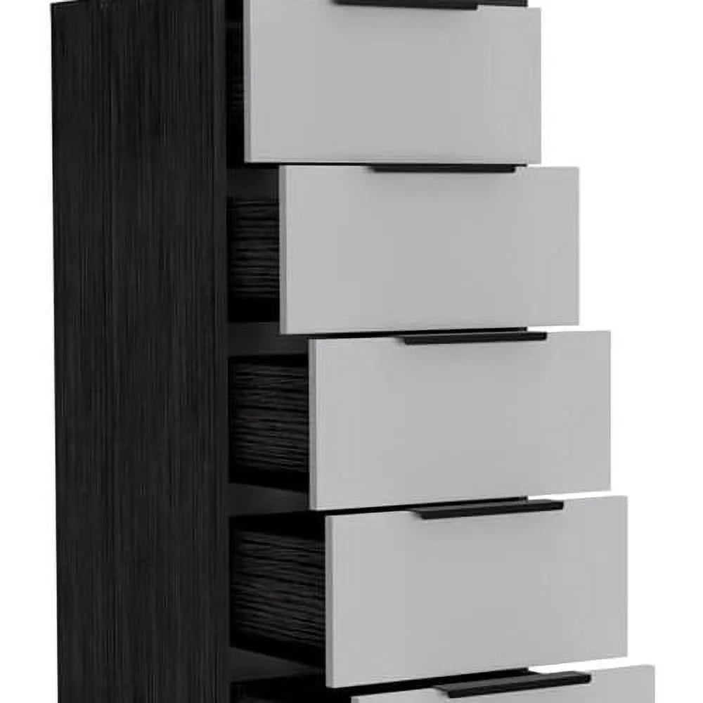 5 Drawer Engineered Wood Dresser P7616