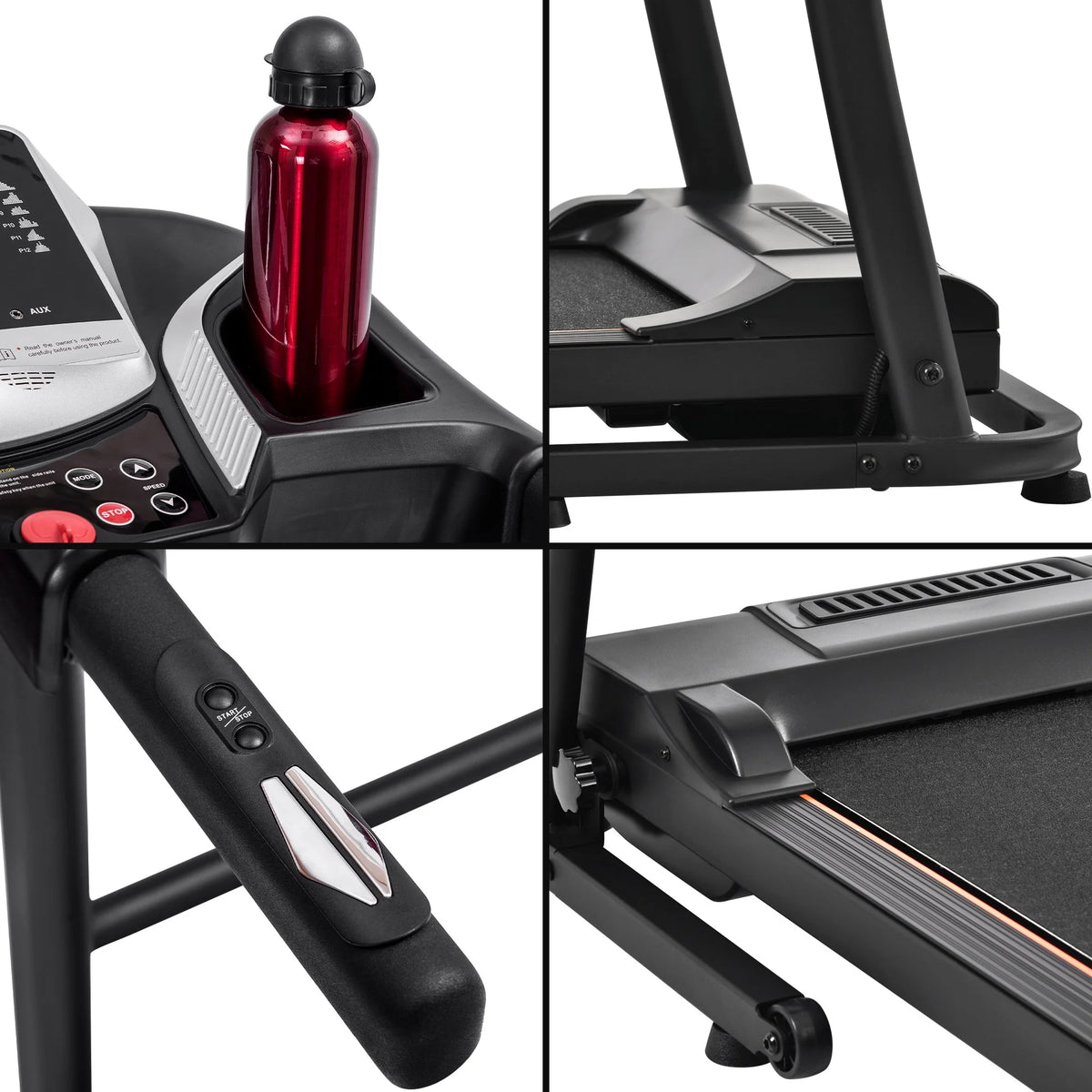 Folding Incline Treadmill 2.5HP Electric Running Machine P10439