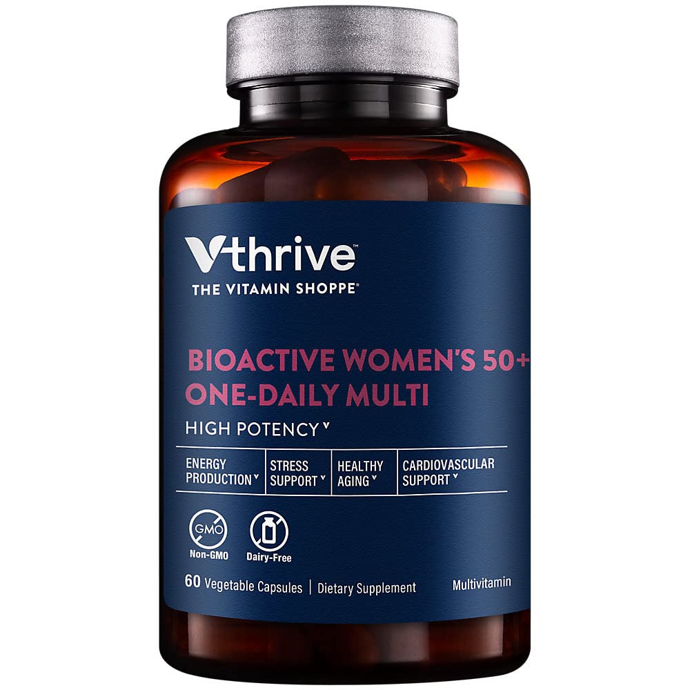 Bioactive Multivitamin for Women 50+ 60 Vegetarian Capsules G160
