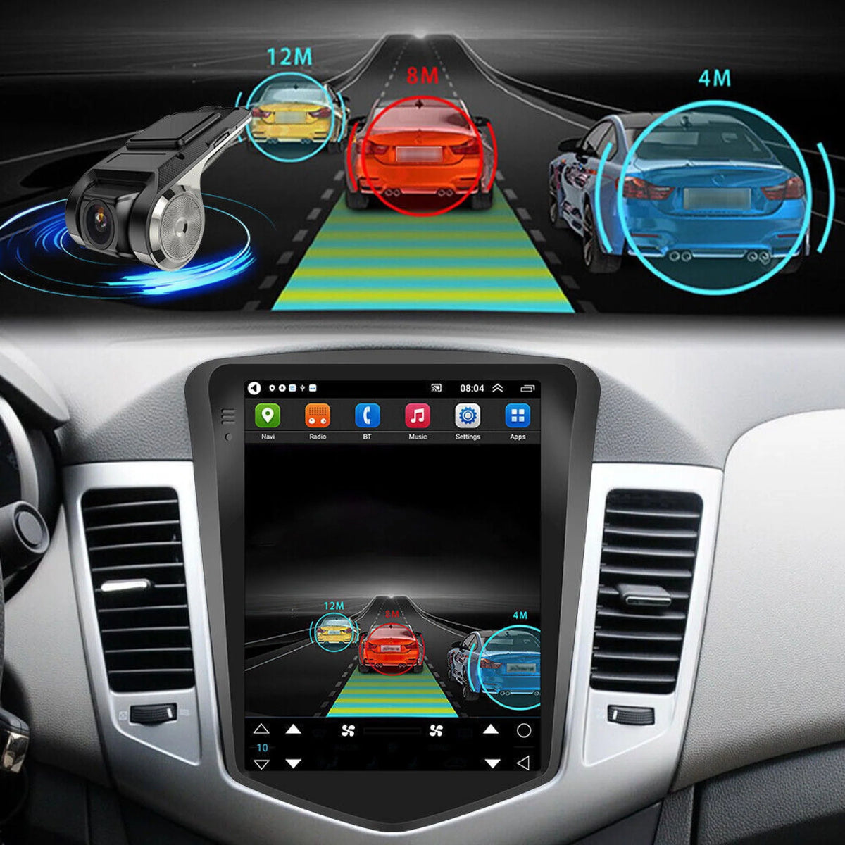 9.7 Android 11 Car Radio Stereo GPS W21992