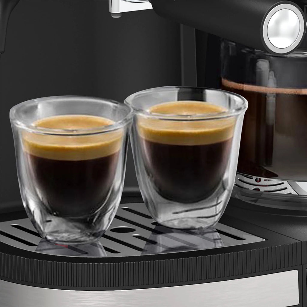 Stainless Steel Espresso and Drip Coffee Maker S271