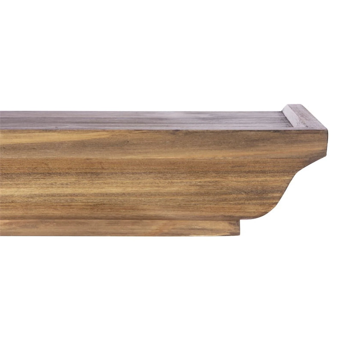 Yellow Solid Wood Shelf Z539