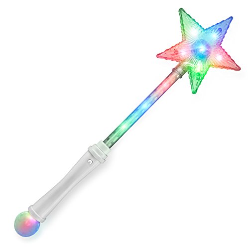 Light Up White LED Wand F50613