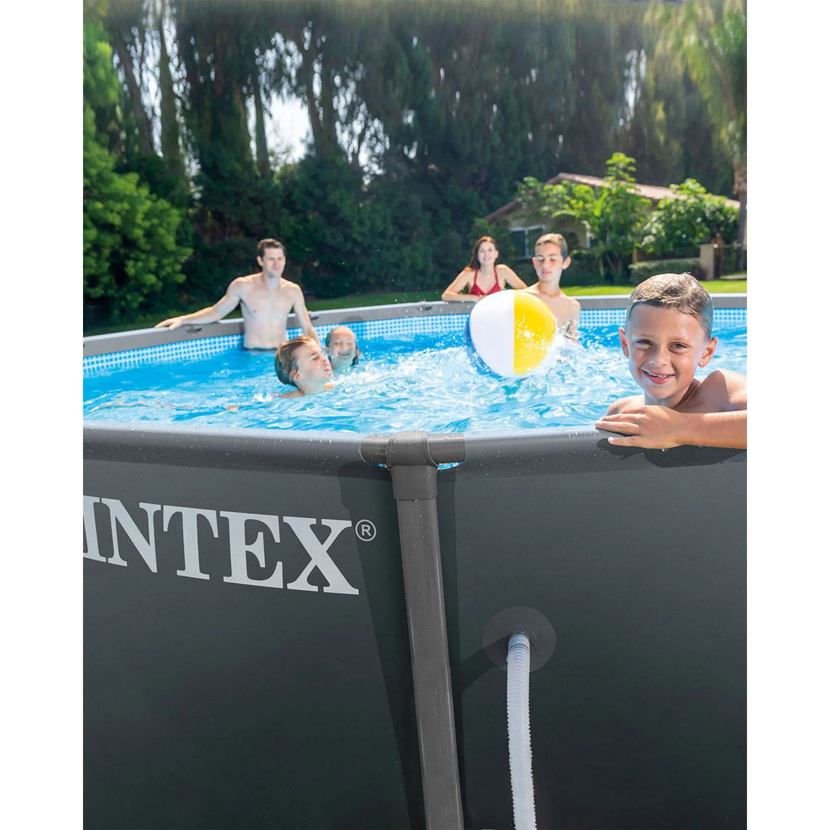 16' x 48 Above Ground Pool Set with Sand Filter Pump Y9421