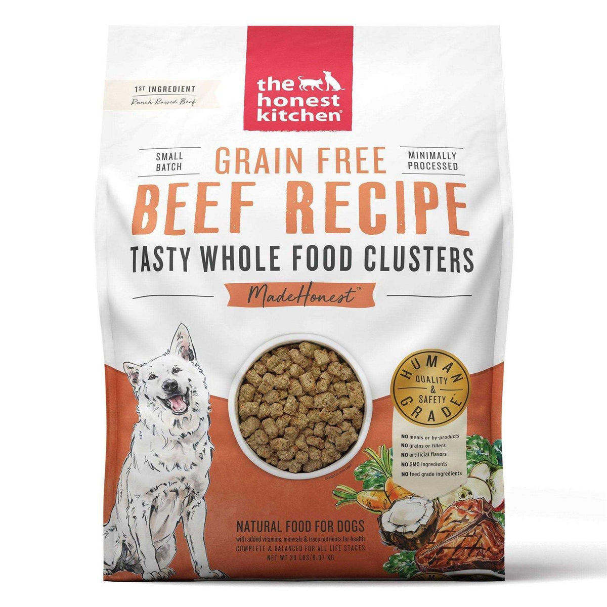 Grain Free Whole Food Clusters Dog Food G47120