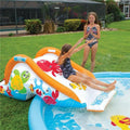 Swirl Splash Pad Slide with Built-In Soaker Sprinkler V36925