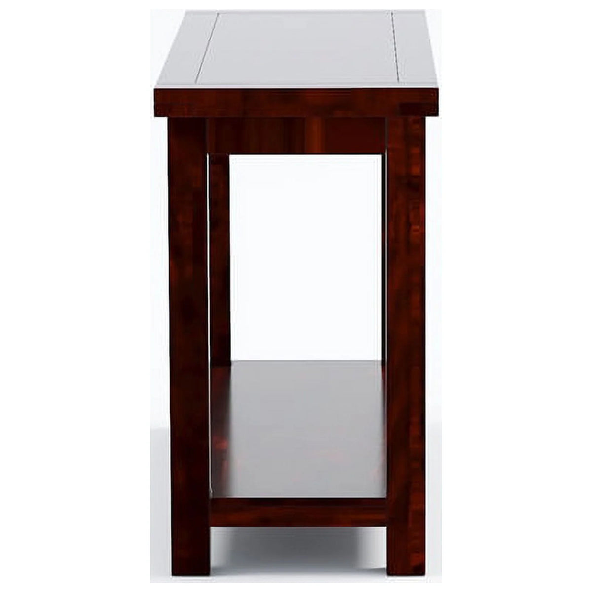 Cherry Wood 1-Shelf Console Table M855369