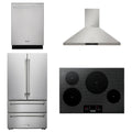 30 Induction Cooktop, Range Hood, Refrigerator, Dishwasher T392369