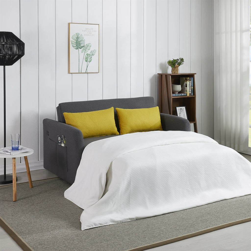 Convertible Sofa Bed with Pull Out Sofa Bed T980