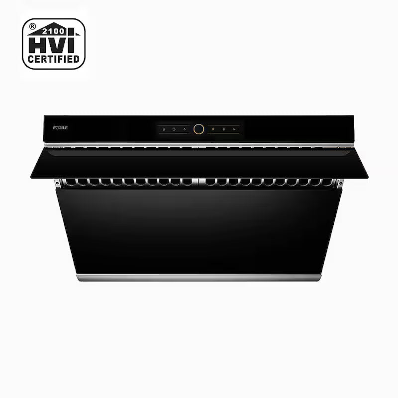 30 in. 850 CFM Under Cabinet or Wall Mount Range Hood with Touchscreen in Black T997
