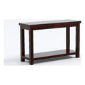 Cherry Wood 1-Shelf Console Table M855369