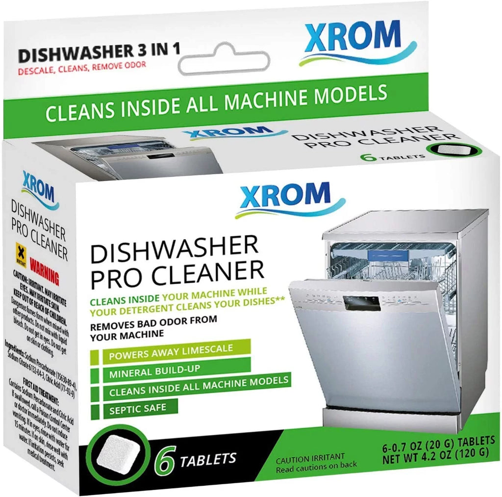 Dishwasher Cleaner and Descaler, 6 Treatments W983686