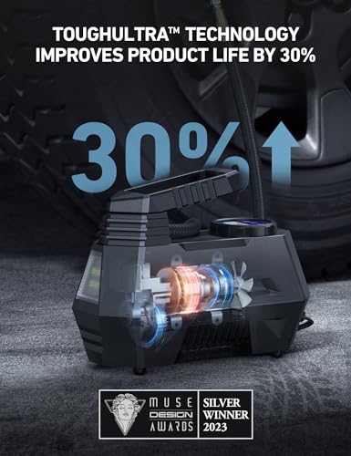 Portable Air Compressor Tire Inflator with Digital Pressure Gauge X564108