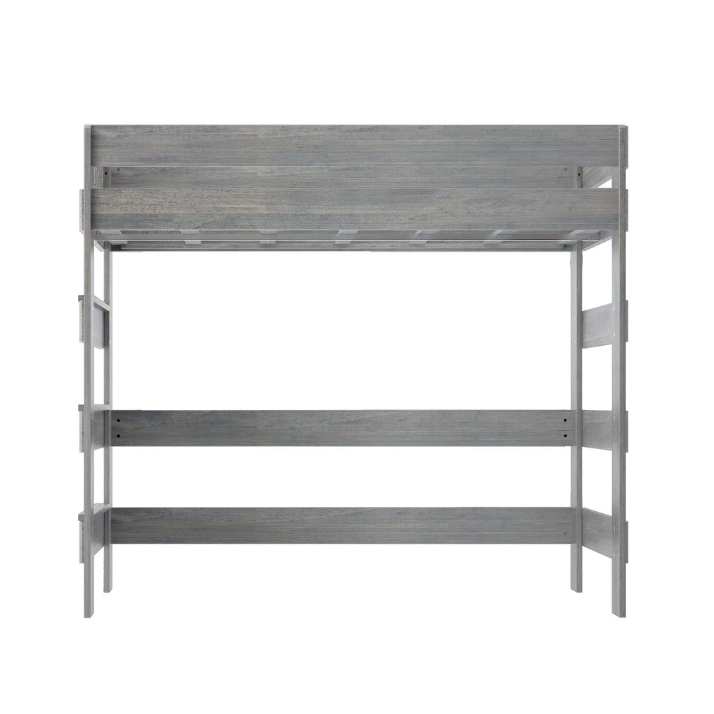 Solid Wood Twin High Loft Bed Z9917