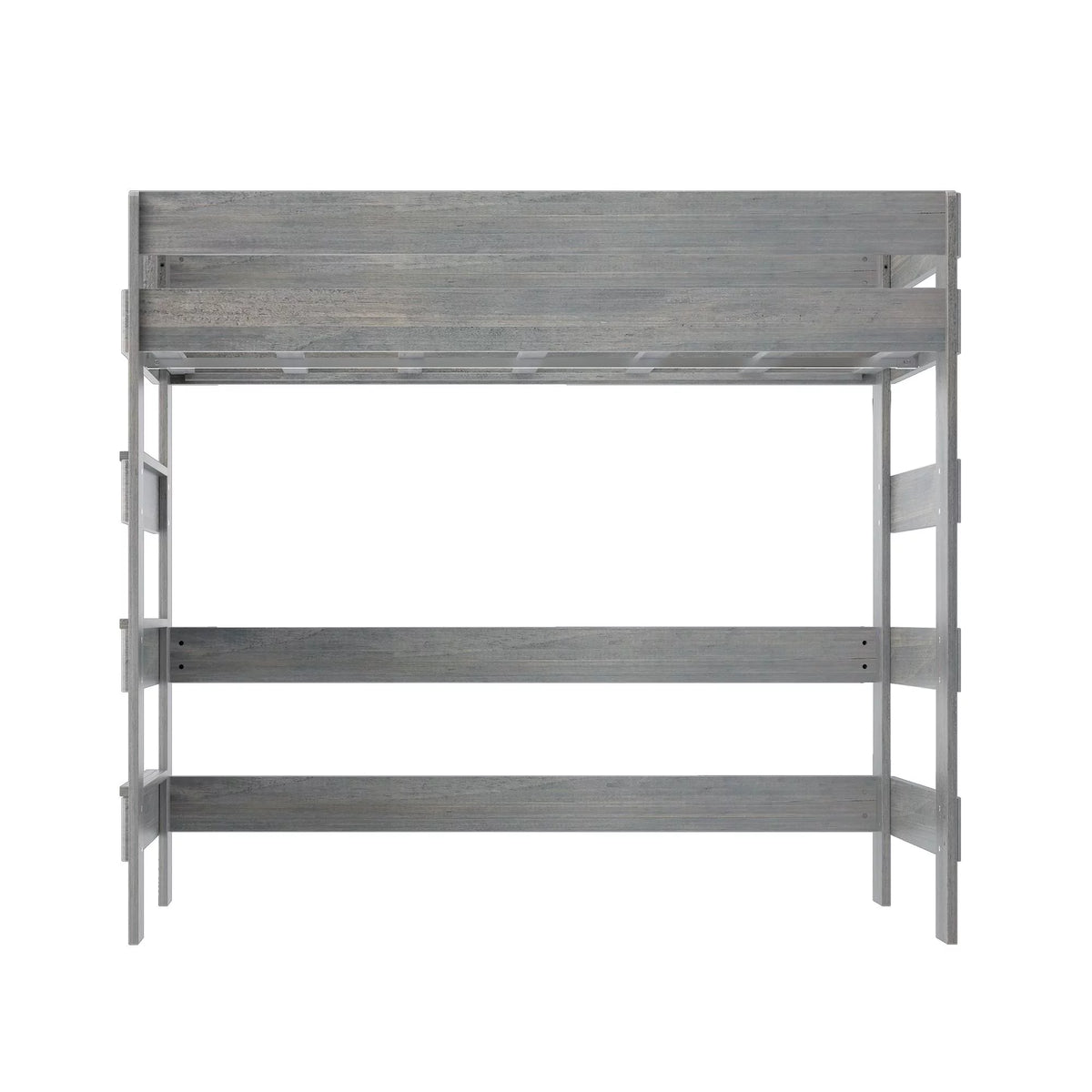 Solid Wood Twin High Loft Bed Z9917