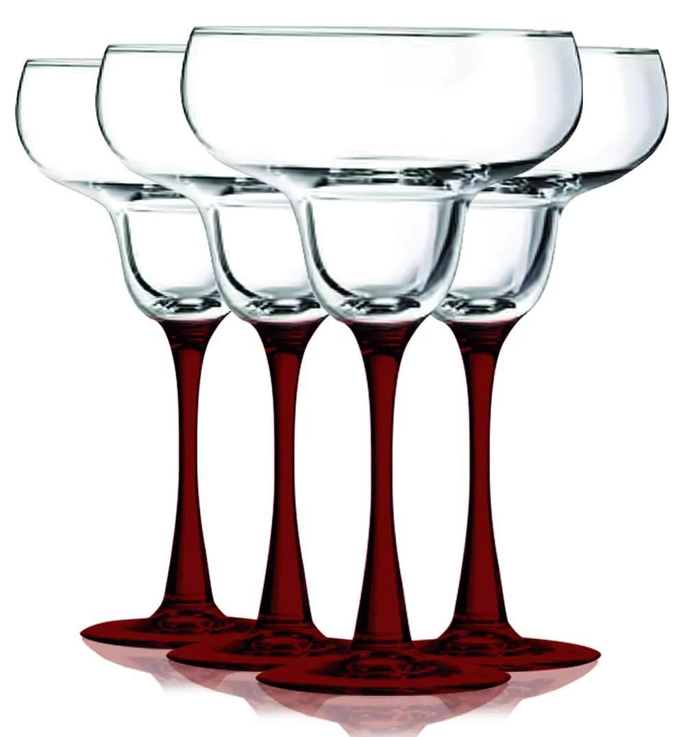9.5 oz Stemmed Wine Glasses Set of 4 L3176