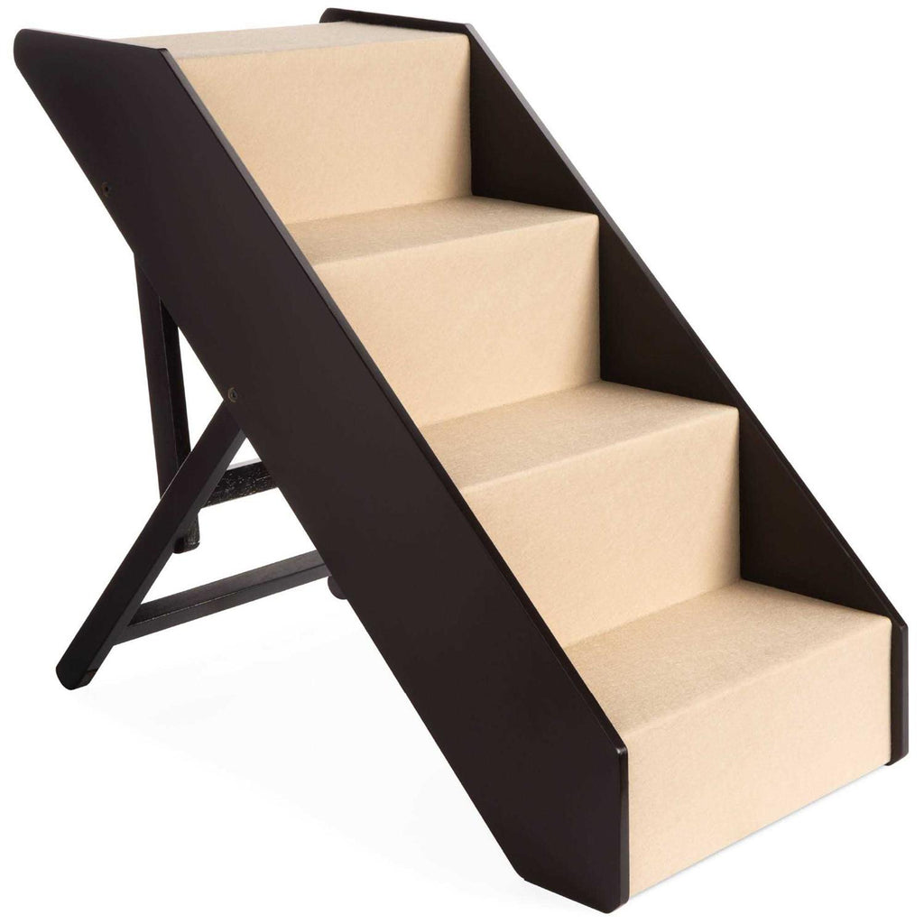 Foldable Adjustable Wooden Pet Stairs S437