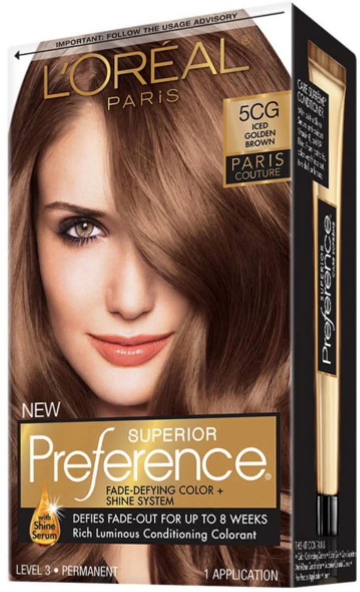 Permanent Hair Color 5 Medium Brown J817437