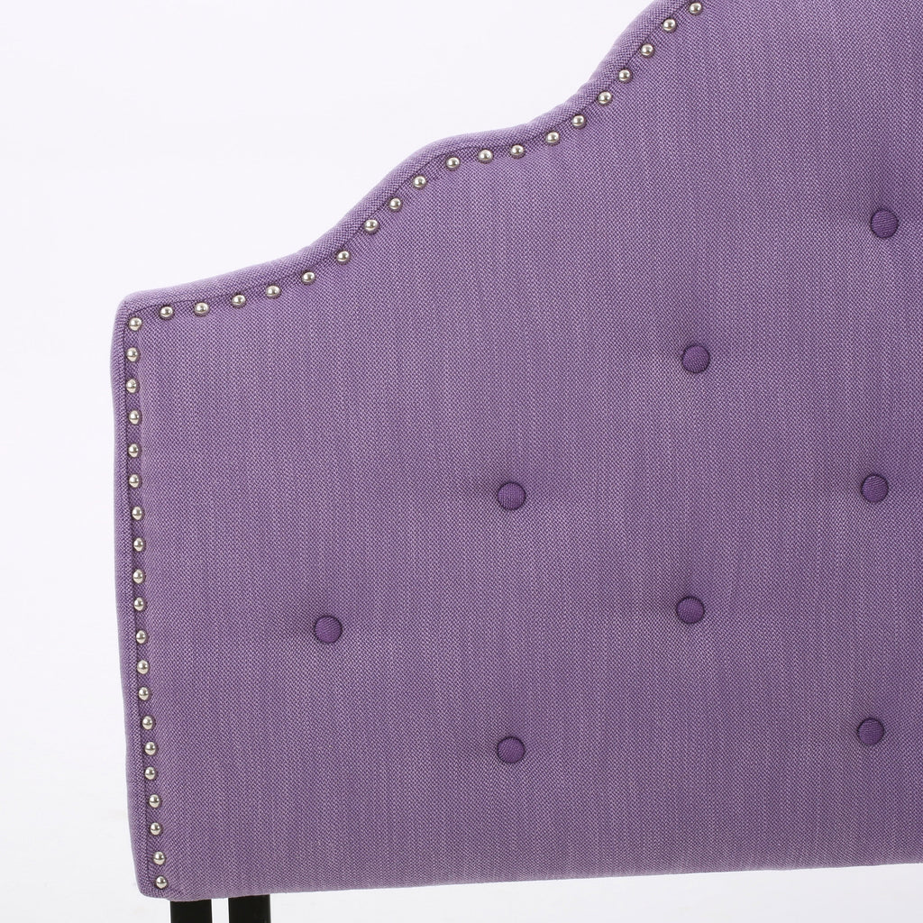 Light Purple Fabric Full/Queen Headboard Z7153