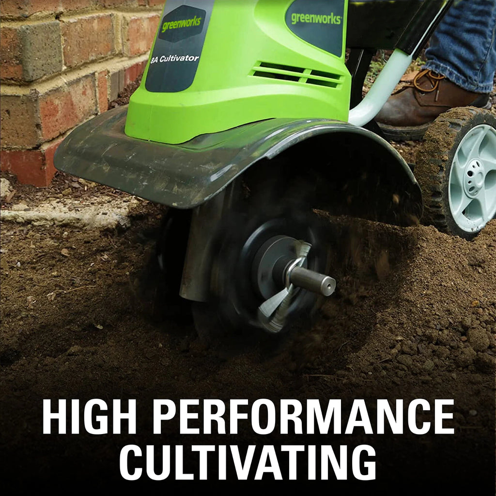 8 Amp 10-inch Corded Electric Cultivator/Tiller A38106