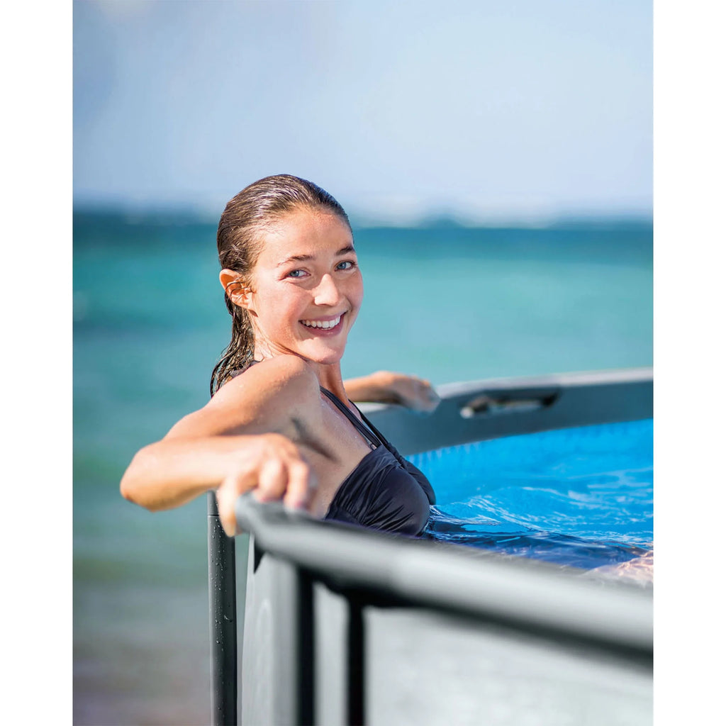 16' x 48 Above Ground Pool Set with Sand Filter Pump Y9421