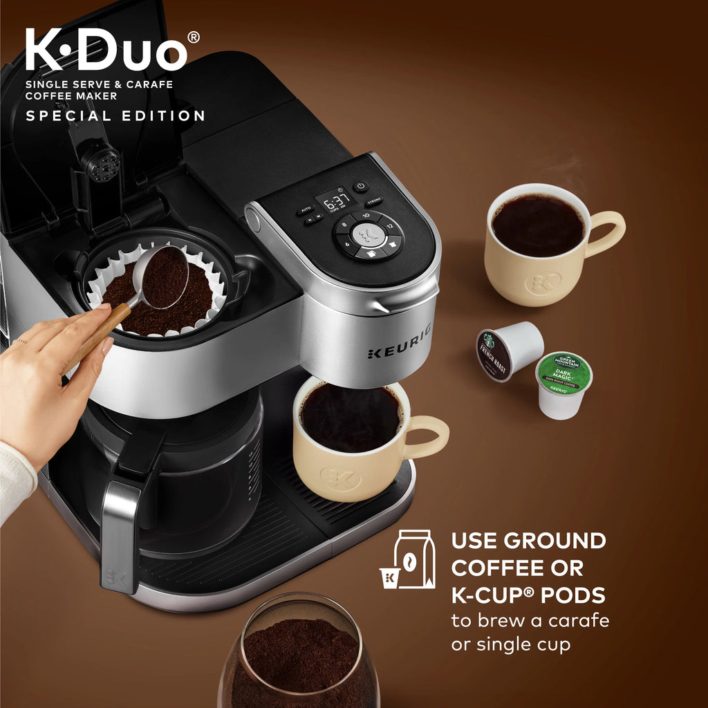 Single Serve K-Cup Pod & Carafe Coffee Maker K855222