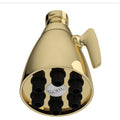 Adjustable Shower Head Unlacquered Brass R909