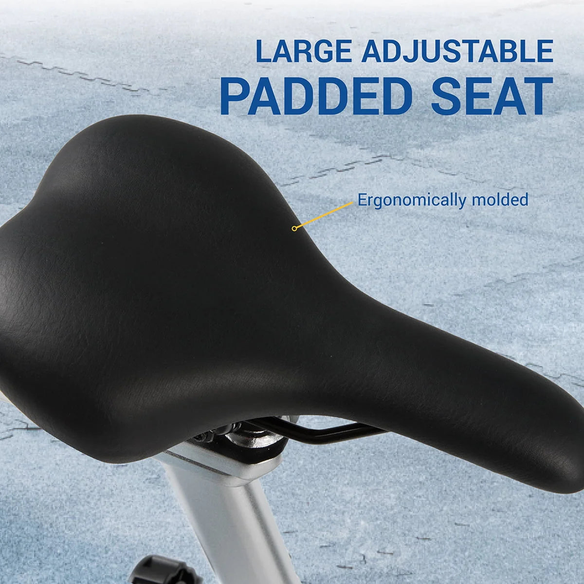 Air Resistance Fan Upright Bike with LCD Display U2660