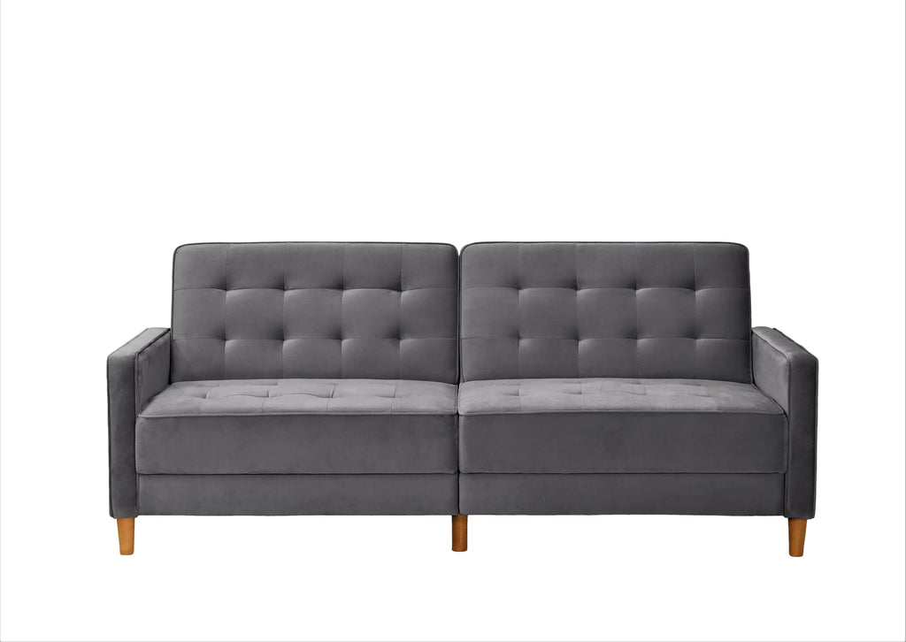 Grey Sofa Bed with Pull Out Bed P7576