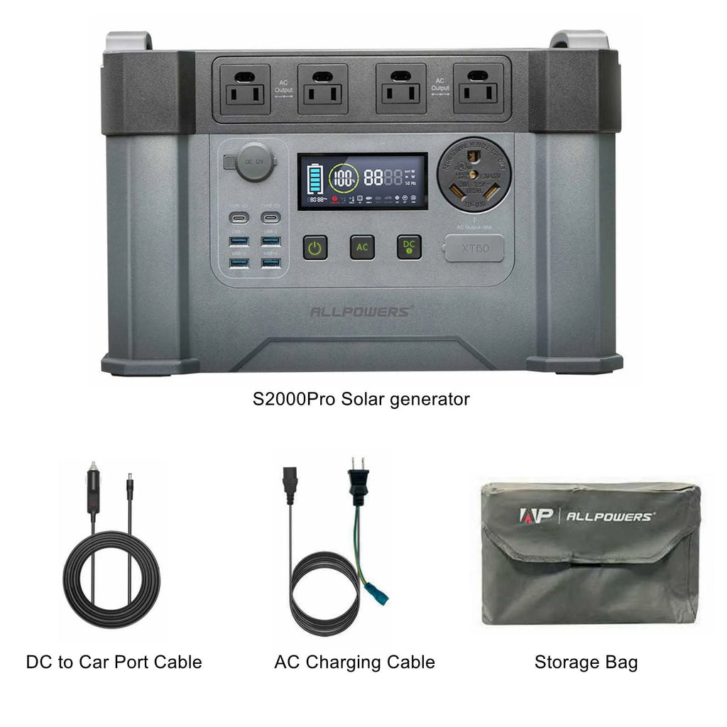 2400W 1500Wh Portable Power Station O9977