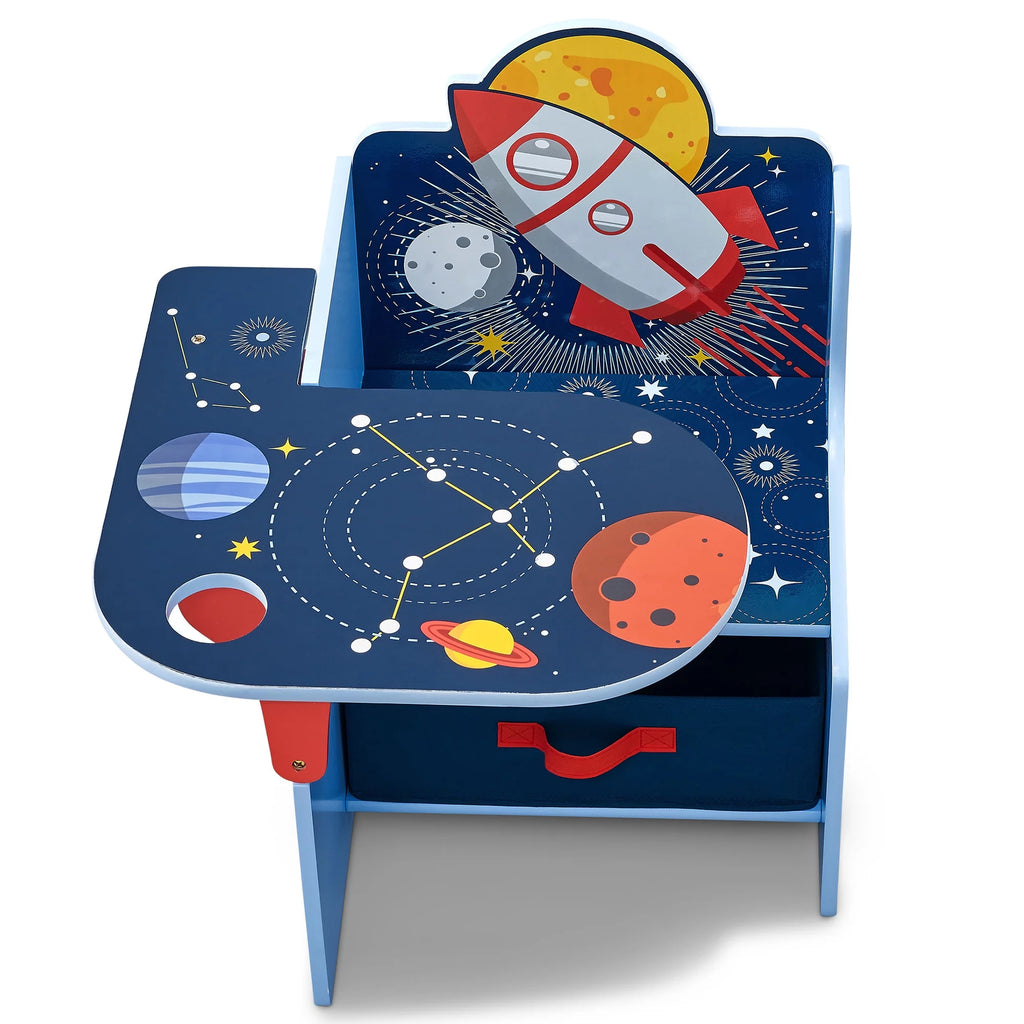 Chair Desk with Storage Bin O4469