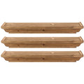 Yellow Solid Wood Shelf Z539