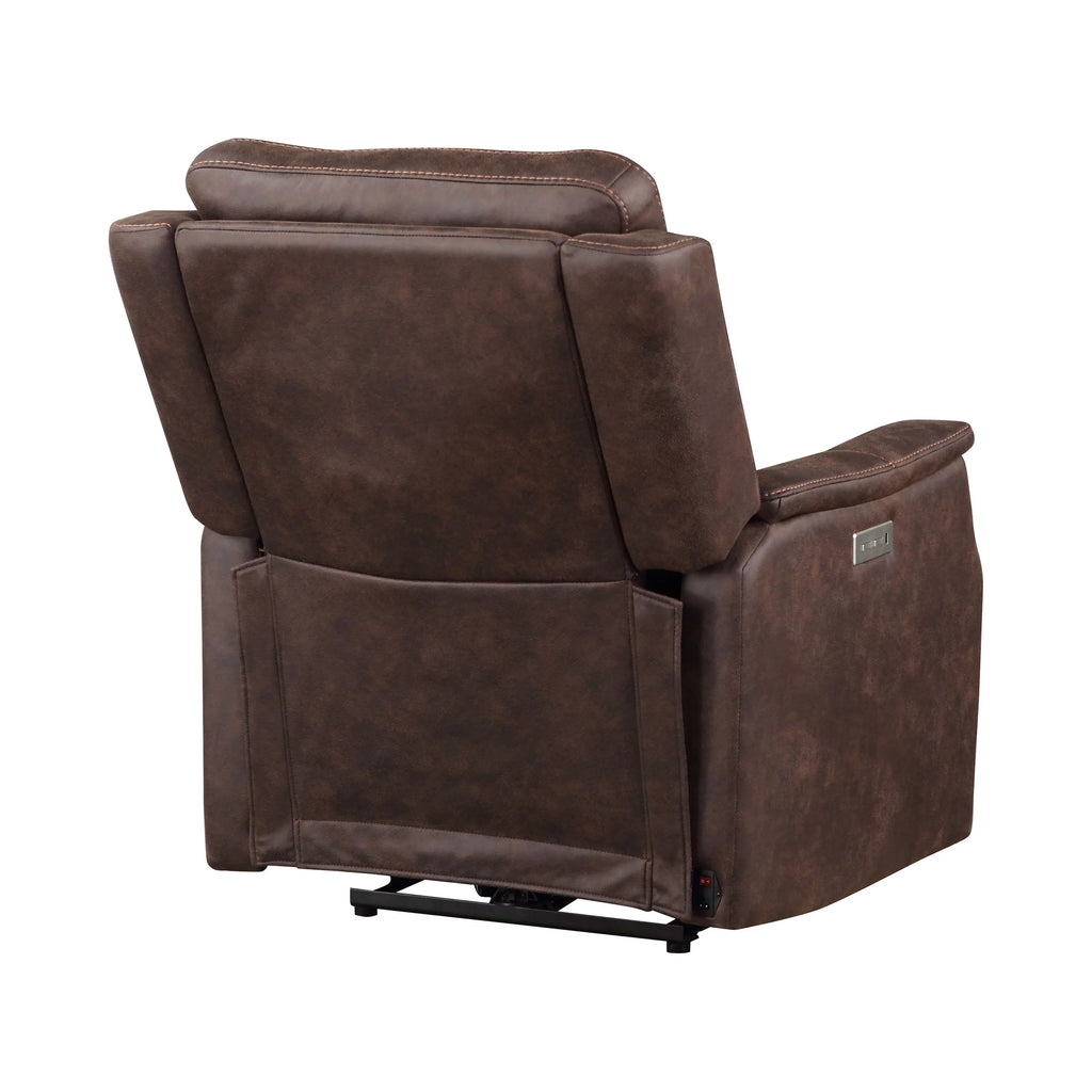 Dual-Power Recliner with USB Charging C85190