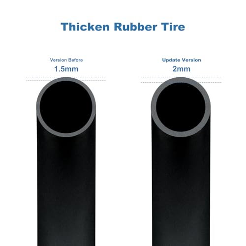 60/70-6.5 & 10x2.5 Pneumatic Scooter Tire and Tube Set of 4 G871585