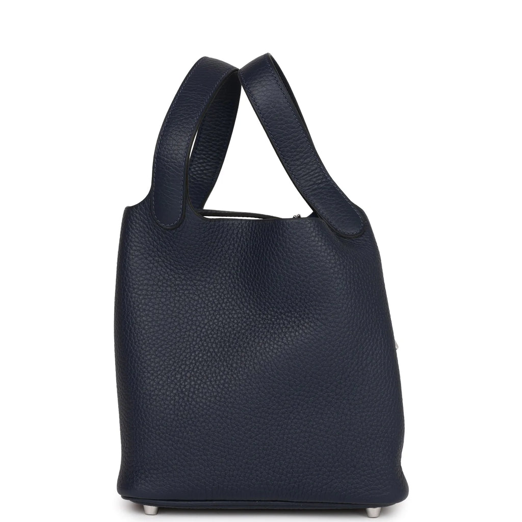 Bleu Nuit Clemence 18 Picotin Lock N701822