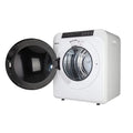 White 13lbs Capacity Stainless Steel Electric Clothes Dryer N795491