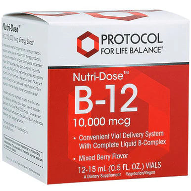 B12 10,000mcg Nutri-Dose 15ml 12 pack Q6985